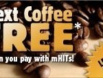 pay for coffee by SMS