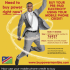 BuyPower mobile prepaid electricity vending launched in Namibia